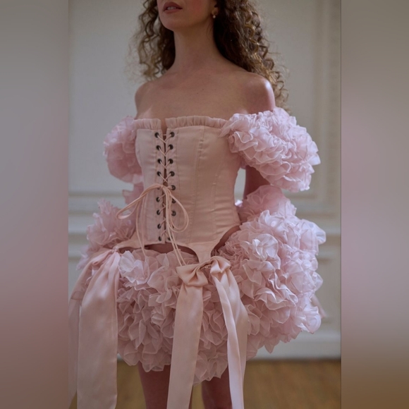 Selkie Tops - En Pointe Silk Paris Corset 1x